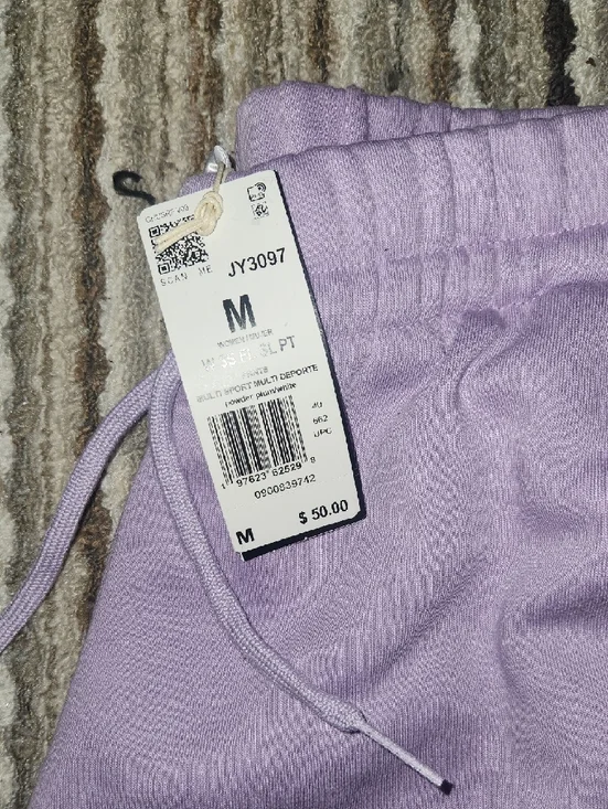 adidas Lilac Zip-Up Track Jacket & Joggers Set - Picture 5 of 6